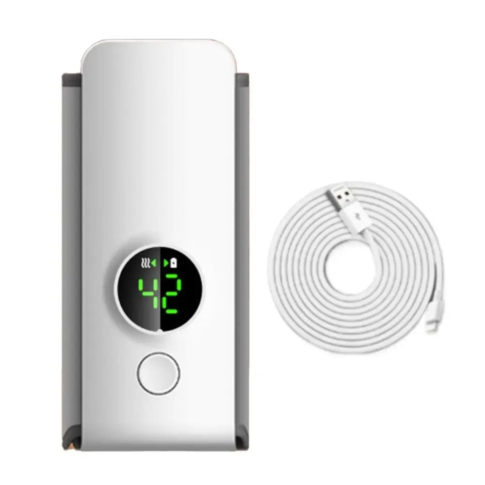 Constant Temperature Bottle Warmer Wireless Digital Display Milk Warmer Rapid Warming Portable Nighttime Milk Warmer Car Mount